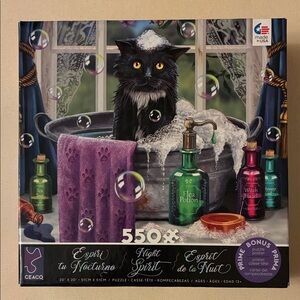 Ceaco Night Spirit Puzzle - 550 Pieces - Black and Purple